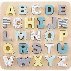 Vertbaudet Wooden Alphabet Puzzle Board