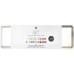 Rico Design ART Master Aquarell Metallic 24 x 1/2 Näpfchen