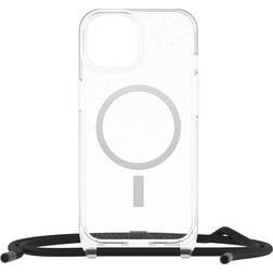 OtterBox Cover React Necklace con MagSafe per iPhone 15 Stardust Clear