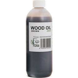 Ecofurn Hillerstorp Træolie 250 ml Brun Lasurmaling, Olie Brun