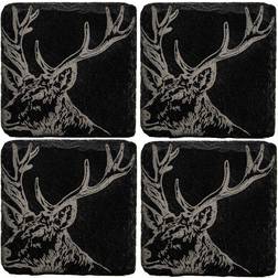 Just Slate JS/C/S4/S Stag Glasunderlägg 11cm 4st