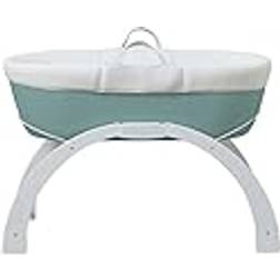 Shnuggle Dreami Moses Basket & Stand Eucalyptus