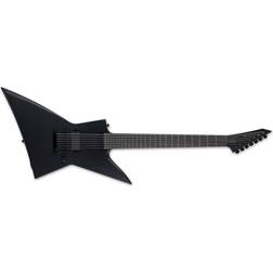 Ltd ESP EX-7 Baritone Black Metal 7 String Black Satin