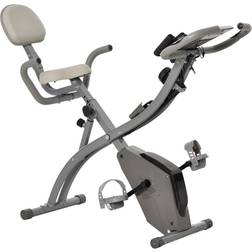 Homcom 2-In-1 Upright Exercise Bike Fitness Grey