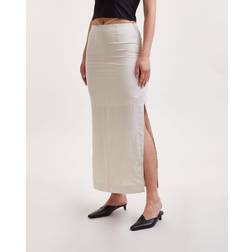Gestuz Kjol MalouGZ Linen MW Beige