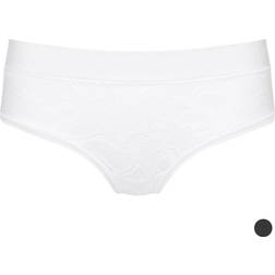 Sloggi Go Allround Lace Midi Briefs - White