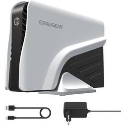 Graugear ekstern harddisk 4TB til PS4/PS5 USB-C/USB-A Drevkabinet Type C G-3501-A-10G-4TB