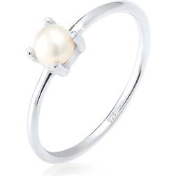 Elli Ring Sötvattenspärla Filigran 925 - Silver
