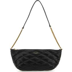 Saint Laurent Black Leather Shoulder Bag