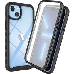 MTP Products 360 Skydds iPhone 14 Skal Svart Klar