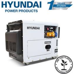 Hyundai DHY8000SELR 6kW Silenced Run