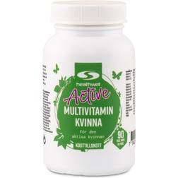 Healthwell Active Multivitamin Kvinde 90 stk