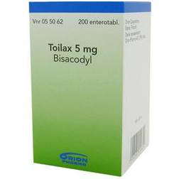 Toilax 200 enterotabletter