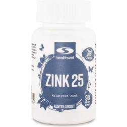 Healthwell Zink 25 90 stk