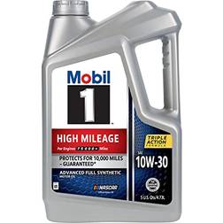 Mobil 1 1 High Mileage Full Synthetic 10W-30, 5 Motor Oil