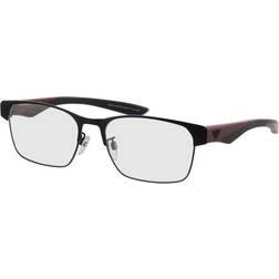 Emporio Armani EA1141 3001 56-18 Brillengestell inkl. Gläser, Herren, Vollrand, Rechteckig