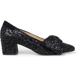 Angulus Sparkling Bow - Black Glitter