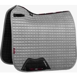 LeMieux Schabracke Square Suede Grau in Grau grau, Dressur Full/WB