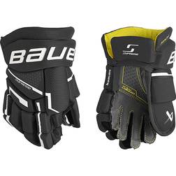 Bauer Hockeyhandskar Supreme Mach Yth Black/White