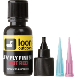 Loon Outdoors Loon UV Fly Finish Hot Red Loon UV Fly Finish