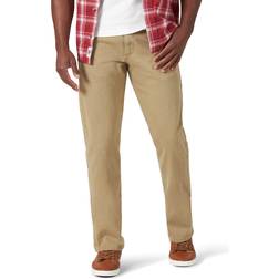 Wrangler Wrangler Authentics Men's Classic 5-Pocket Regular Fit Jean, Khaki Flex, X 30L