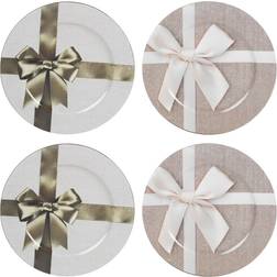 URBN Living Bow Charger Dessert Plate 33cm 2pcs