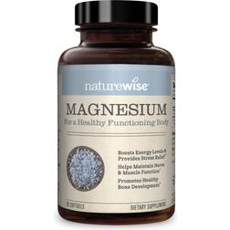 NatureWise Magnesium 300 mg 300 mg 90 Softgels 90 pcs