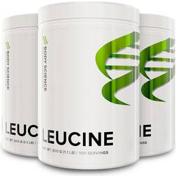 Body Science Leucine 3pcs 500g 3 stk