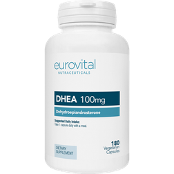 EuroVital DHEA 100mg 180 Vegetarian Capsules 180 pcs