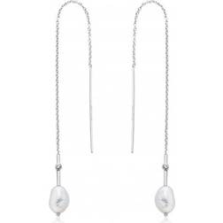 Ania Haie Earrings - Silver/Pearl