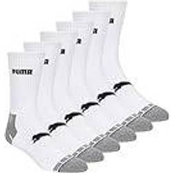 Puma Men's 12-Pairs Crew Socks BLACK 10-13