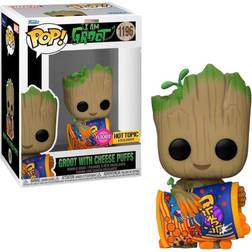 Funko Figurine Pop! N I Am Groot Groot Avec Des Chips Au Fromage