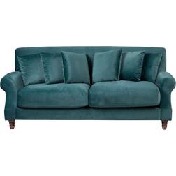 Beliani Eike Teal Sofa 186cm 3-Sitzer