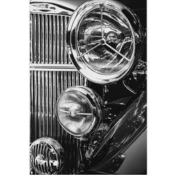 Malerifabrikken Vintage Car Black Poster 30x40cm