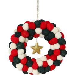 Vertbaudet Felt Red Christmas Tree Ornament 22cm