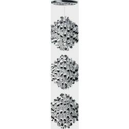 Verpan Spiral SP3 Silver Pendel ∅ 48cm
