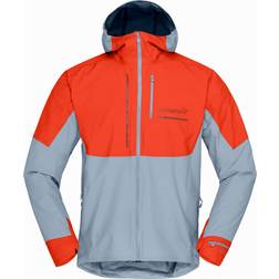 Norrøna Senja Gore-Tex Active Jacket - Arednalin/Blue Fog