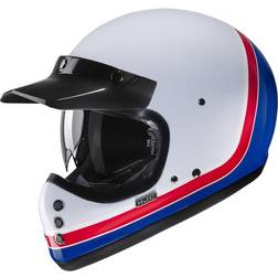 HJC V60 Scoby Helmet - White/Red/Blue