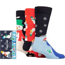 Happy Socks Snowman Gift - Multi Coloured