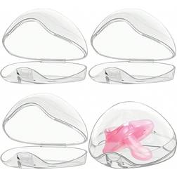 Shein 4 Pacifier Case, Pacifier Holder Case, Travel Pacifier Case