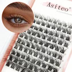 Shein DIY Cluster Lashes 90 Volume Natural Segmented Eyelashes Bundles Eyelash Extension Individual Lashes Eyelashes Bundle