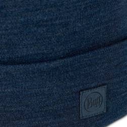 Buff Heavyweight Beanie Merino-solid night blue