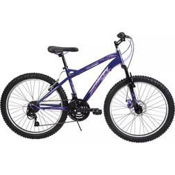 Huffy Extent Junior Mountain 24" - Midnight Purple Kids Bike