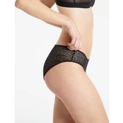 DKNY Modern Lace Trim Hipster - Zwart