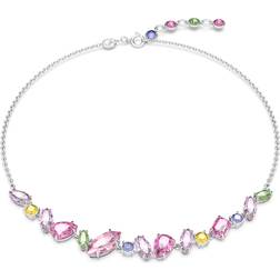 Swarovski Gema Necklace - Silver/Multicolour