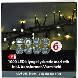 1000 Lyskæde 1000 Pærer