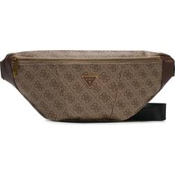 Guess Vezzola Eco Quattro G Bum Bag - Brown