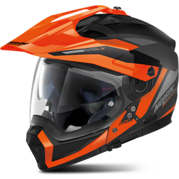 Nolan N70-2 X Stunner N-Com Flat Black Orange/Antracite Casco