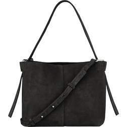Becksöndergaard Suede Fraya Small Crossbody Bag - Black