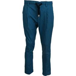 Dolce & Gabbana Blå Bomuld Bukser Jeans Blue IT44/XS